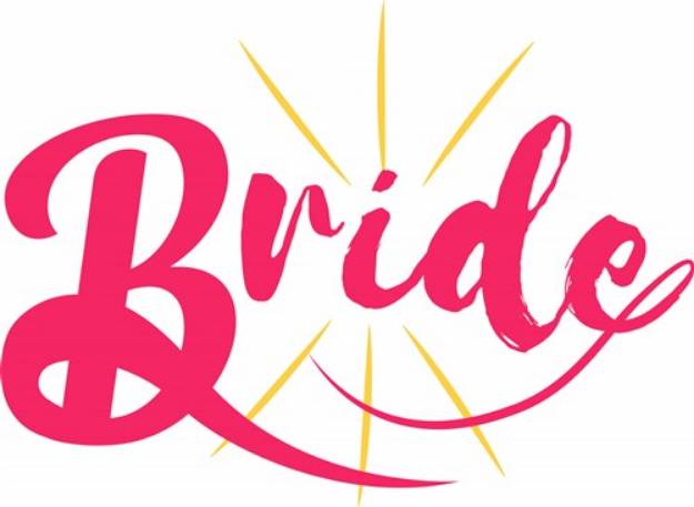 Picture of Bride SVG File