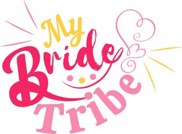 Picture of My Bride Tribe SVG File