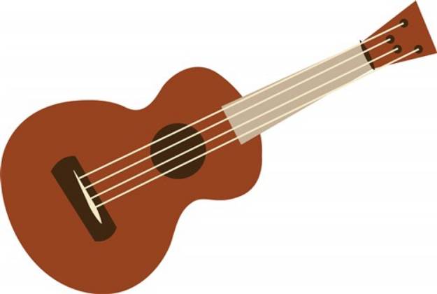 Picture of Acoustic Guitar SVG File