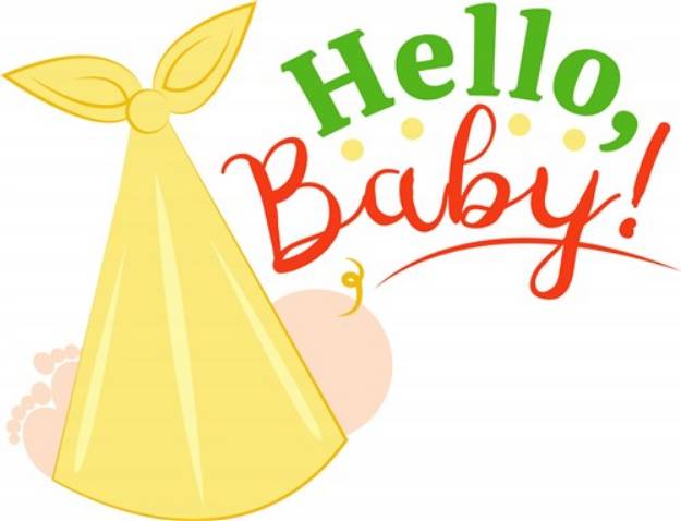 Picture of Hello, Baby! SVG File