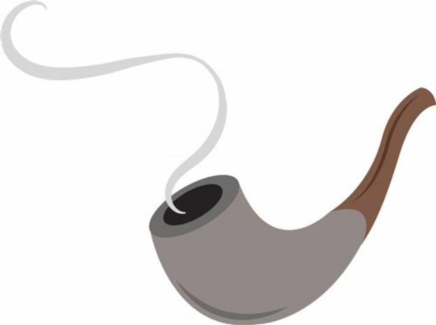 Picture of Smoking Pipe SVG File
