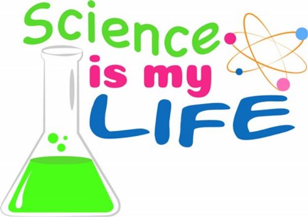 Picture of Science Is My Life SVG File