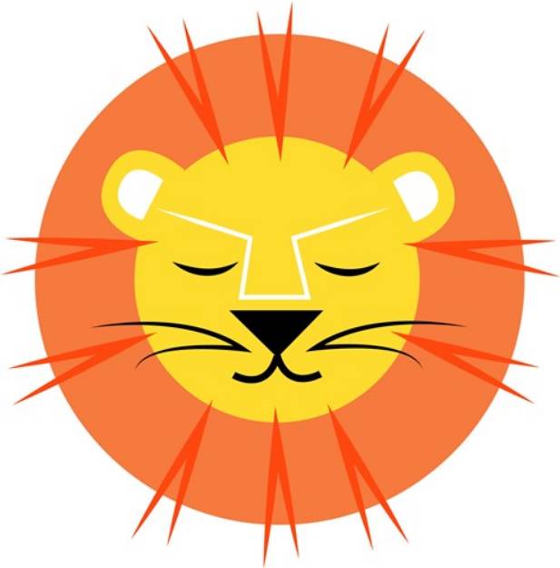 Picture of Baby Lion SVG File