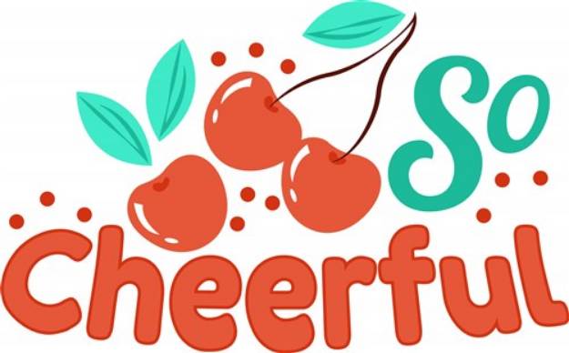 Picture of Cheerful Cherries SVG File