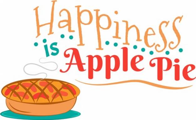 Picture of Happiness Apple Pie