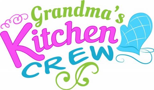 Picture of Grandmas Kitchen Crew SVG File