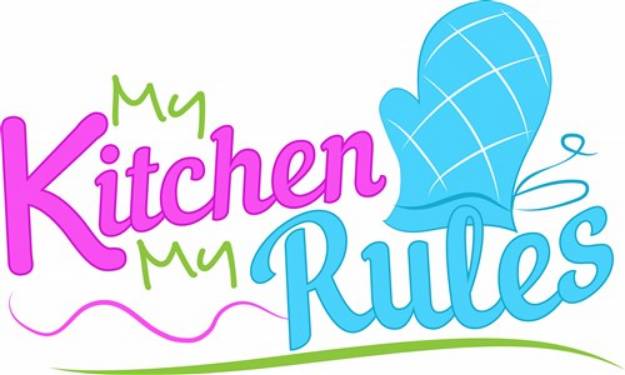 Picture of Kitchen Rules SVG File