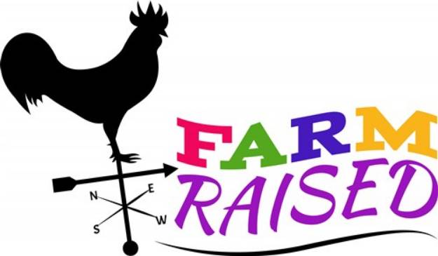 Picture of Farm Raised SVG File