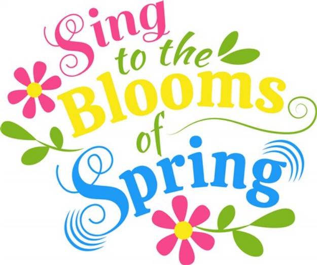 Picture of Blooms Of Spring SVG File