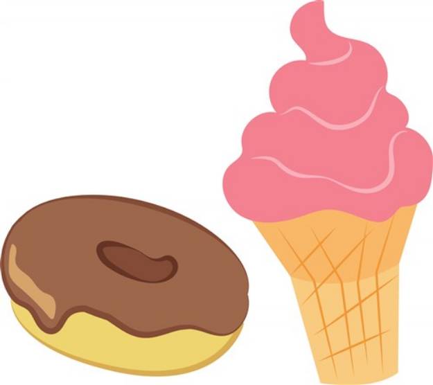Picture of Desserts SVG File