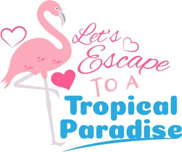 Picture of Tropical Paradise SVG File