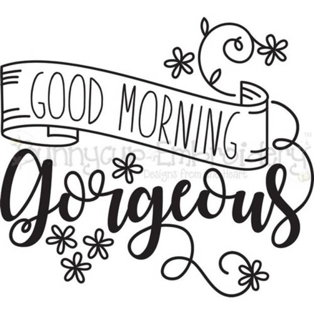 Picture of Good Morning Gorgeous SVG File