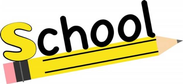 Picture of School Pencil SVG File