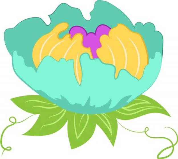 Picture of Lotus Flower SVG File