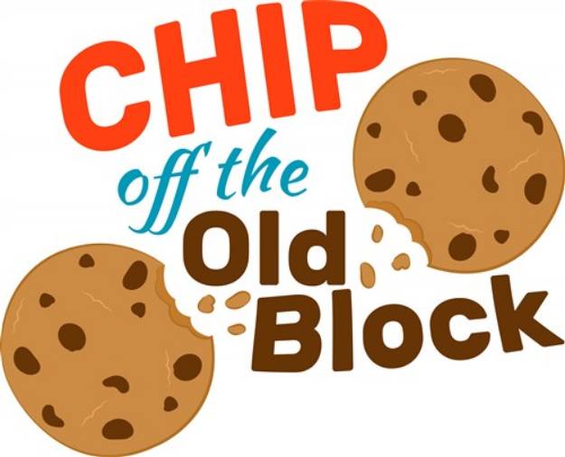 Picture of Chip Off The Block SVG File