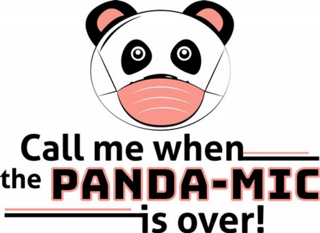 Picture of When The PANDA-MIC Ends SVG File
