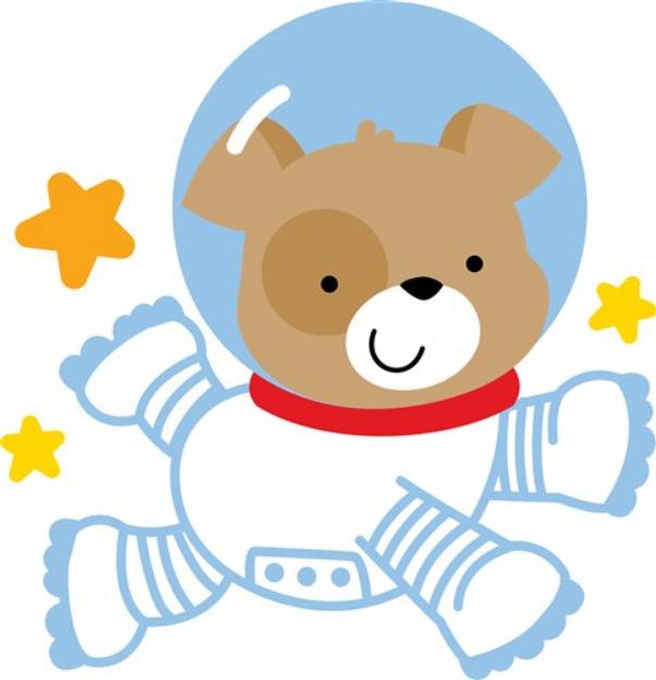 Picture of Astronaut Dog