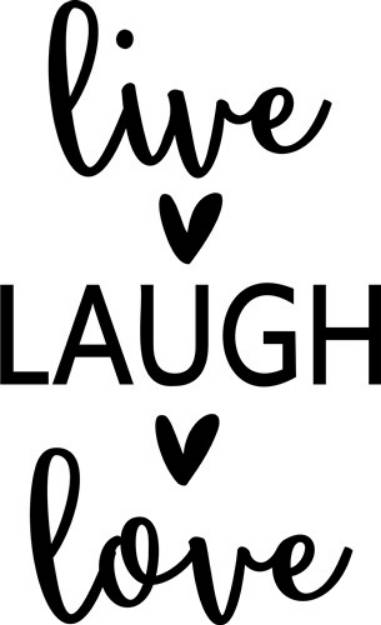 Picture of Live Laugh Love