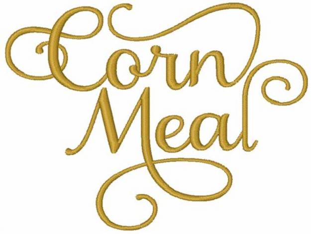 Picture of Corn Meal Machine Embroidery Design