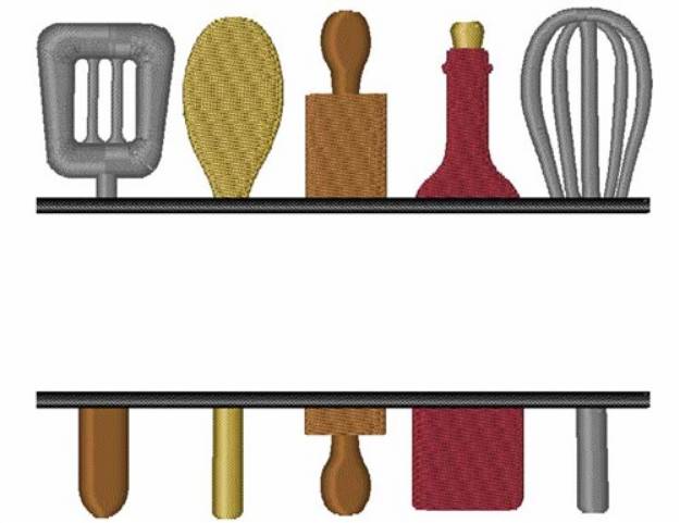 Picture of Kitchen Sign Machine Embroidery Design