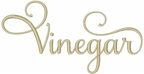 Vinegar Machine Embroidery Design