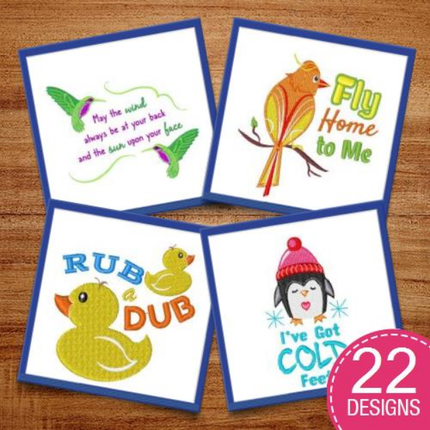 Picture of Rise Up & Fly Embroidery Design Pack