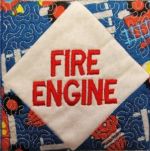 Picture of Fire Engine Text Block