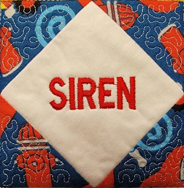 Picture of Siren Text Block