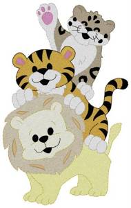 Picture of Big Cats Stack