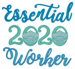 Picture of Essential 2020 Worker Machine Embroidery Design