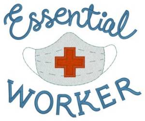 Picture of Essential Worker Machine Embroidery Design