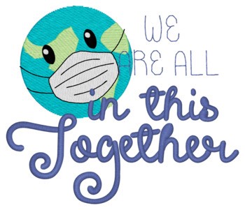 In This Together Machine Embroidery Design