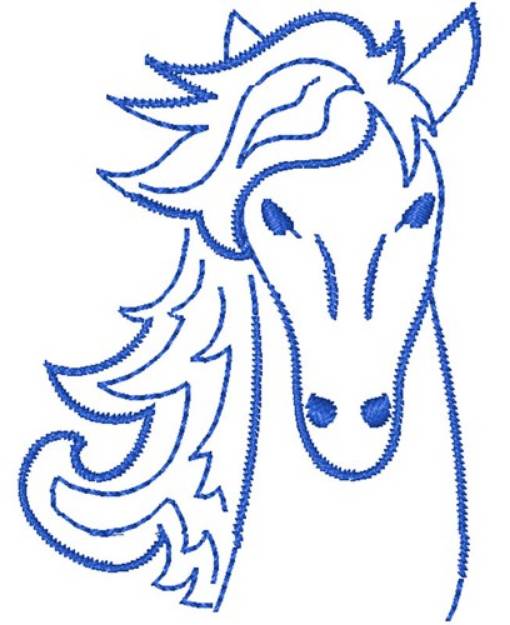 Picture of Horse Head Outline