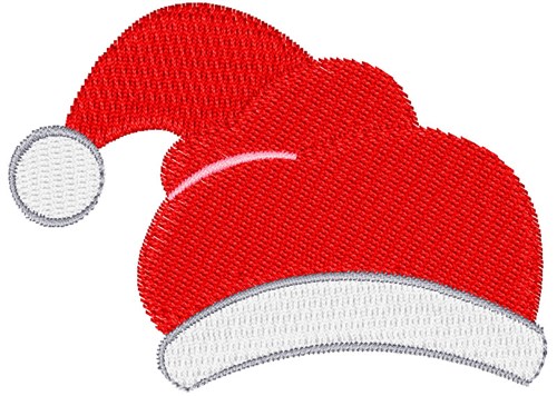 Santa Hat Machine Embroidery Design