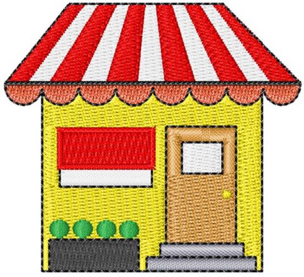 Picture of Small Business Store Front Machine Embroidery Design