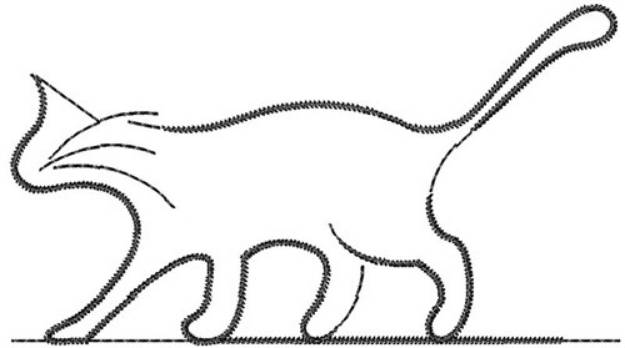 Picture of Cat Outline