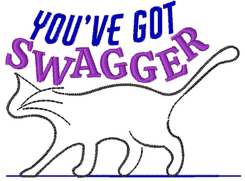 Youve Got Swagger Machine Embroidery Design