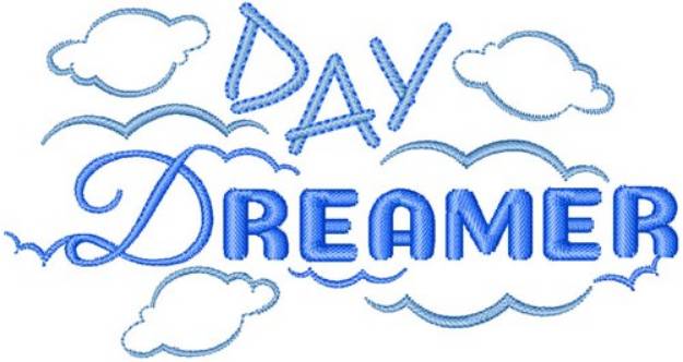 Picture of Day Dreamer Machine Embroidery Design