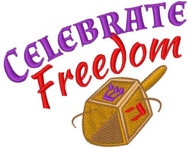 Picture of Celebrate Freedom Machine Embroidery Design