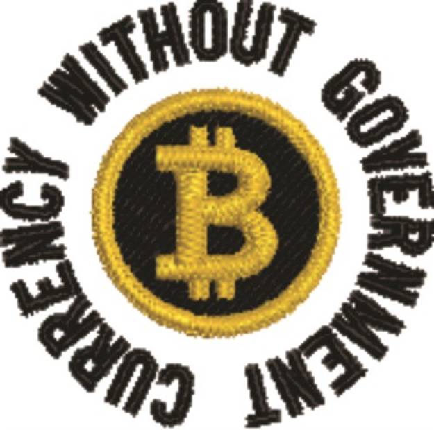 Picture of Currency Without Government Machine Embroidery Design