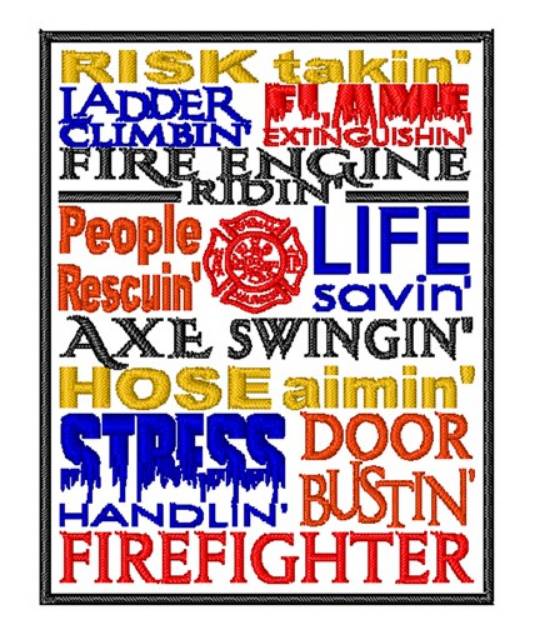 Picture of Firefighter Collage
