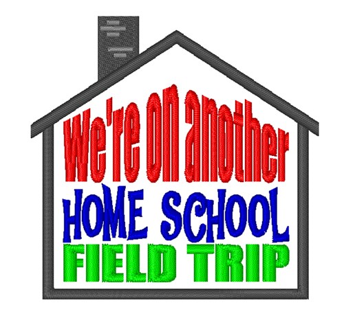 Home School Field Trip Machine Embroidery Design
