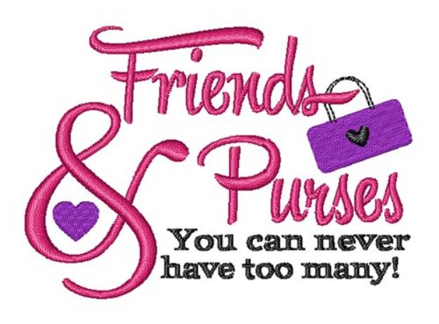 Picture of Friends & Purses Machine Embroidery Design