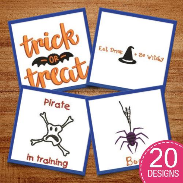 Picture of Happy Haunting Embroidery Design Pack