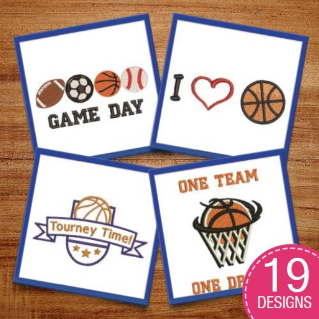 Picture of Its Game Day! Embroidery Design Pack