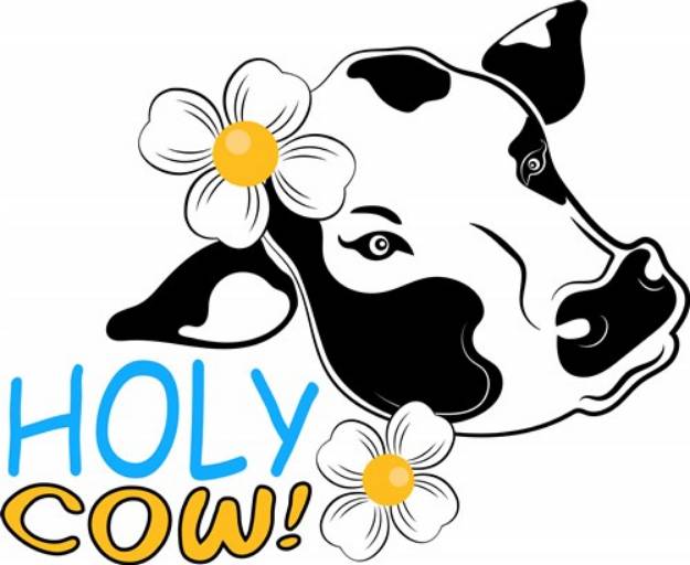Picture of Holy Cow SVG File