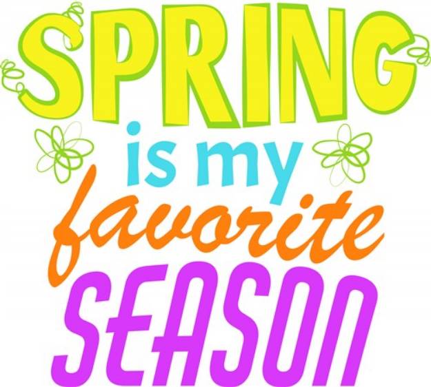 Picture of Spring Season SVG File