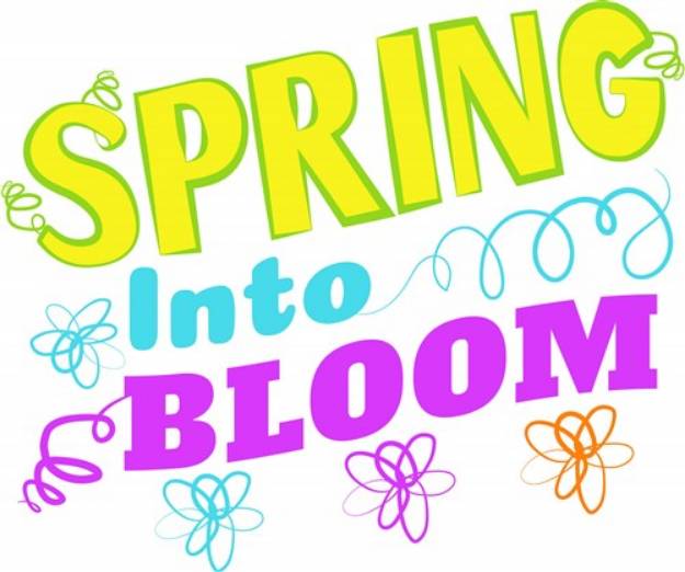 Picture of Spring Into Bloom SVG File