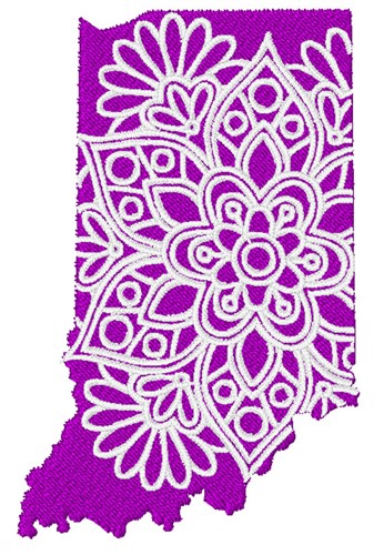 Indiana Mandala Machine Embroidery Design
