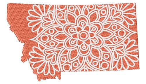 Montana Mandala Machine Embroidery Design